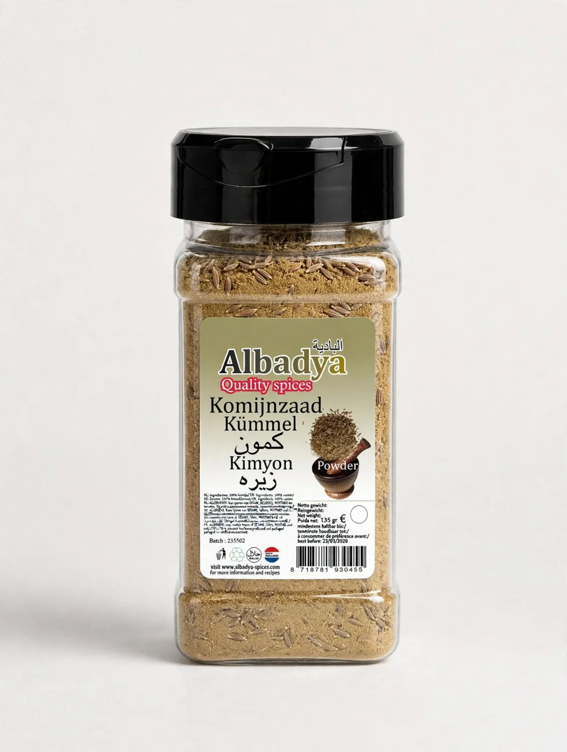 X6  KOMIJNZAAD GEMALEN 135 GR. ALBADYA