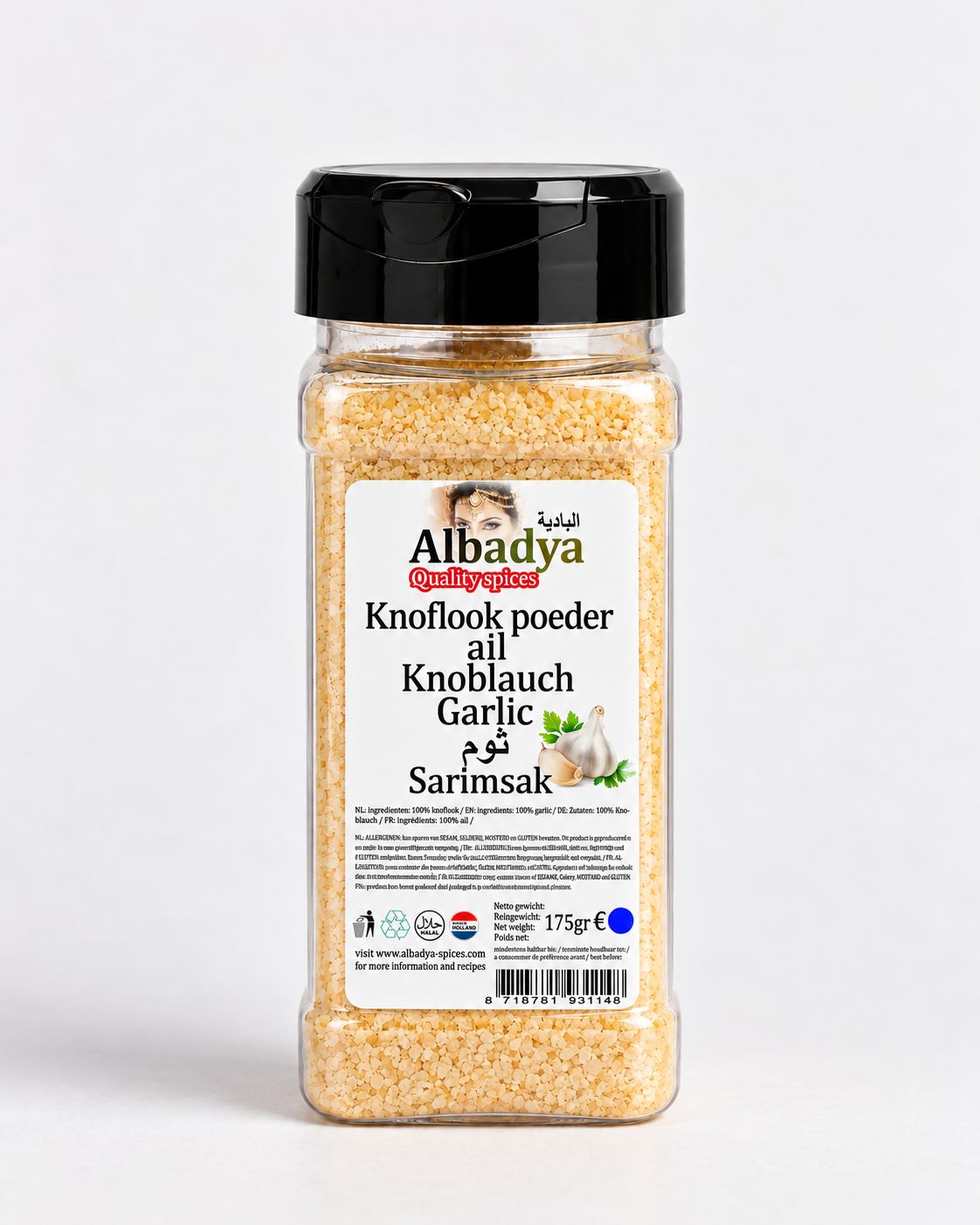 X6  KNOFLOOKPOEDER 175 GR. ALBADYA