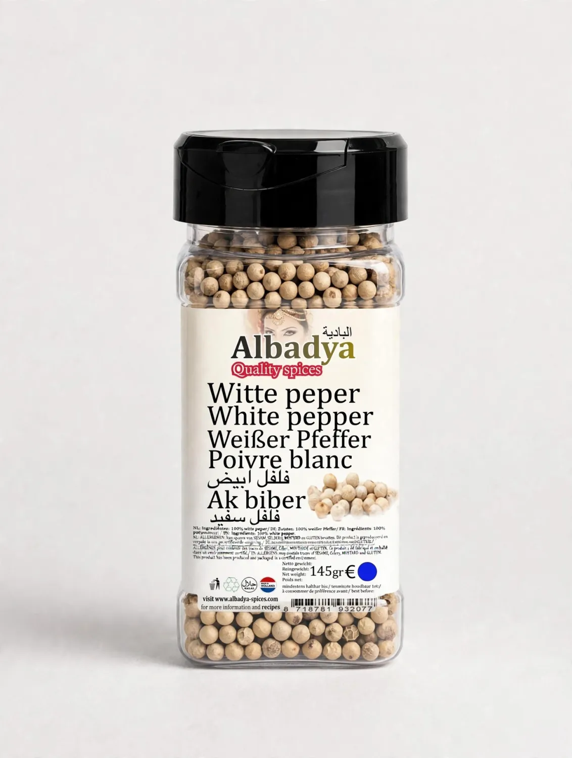 X6  WITTE PEPER HEEL ALBADYA 145 GR