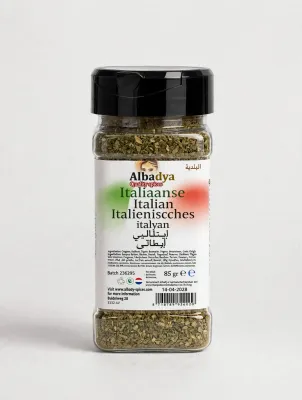 X6  ITALIAANSE KRUIDEN 85 GR. ALBADYA