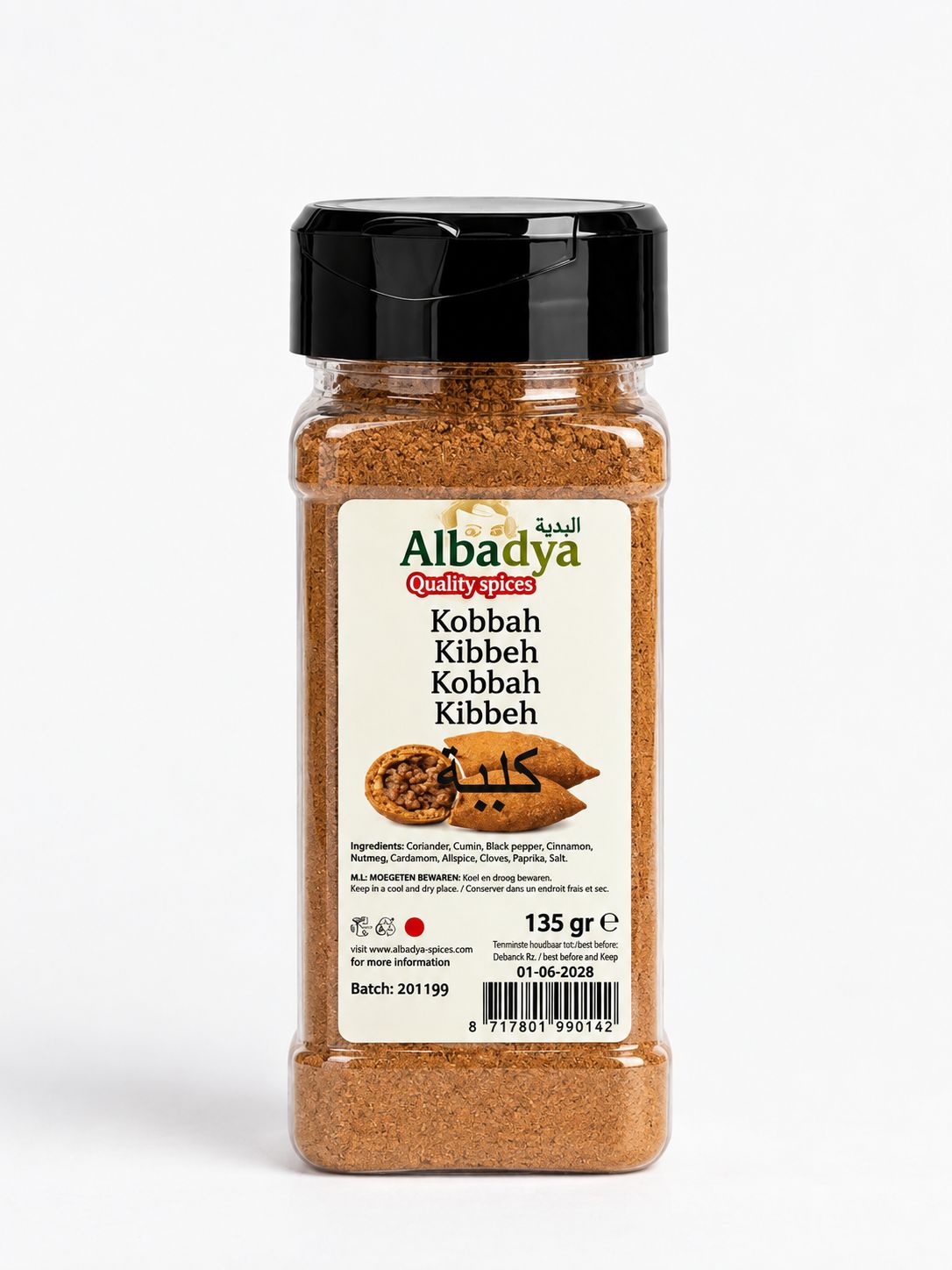 X6  KOBBAH KRUIDEN 135 GR. ALBADYA