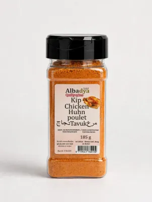 X6  KIPKRUIDEN MET ZOUT(AB)185GR. ALBADYA