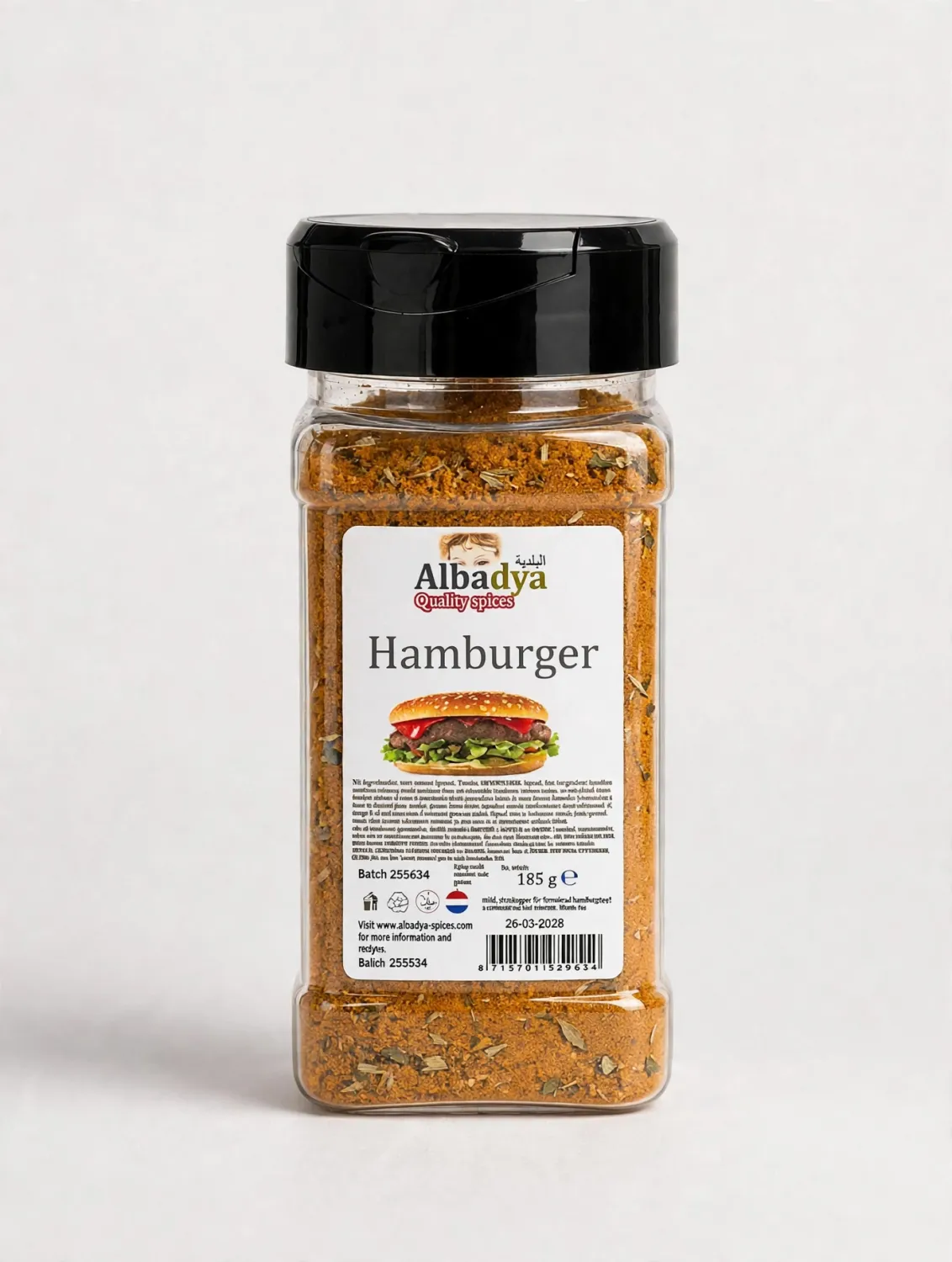 X6  HAMBURGERKRUIDEN 185 GR. ALBADYA