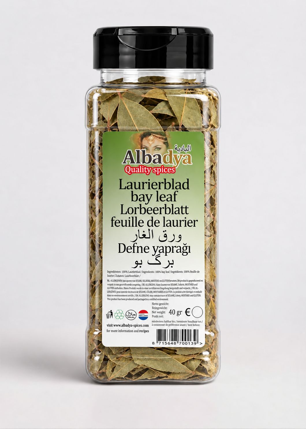 LAURIERBLAD HEEL 40 GR.