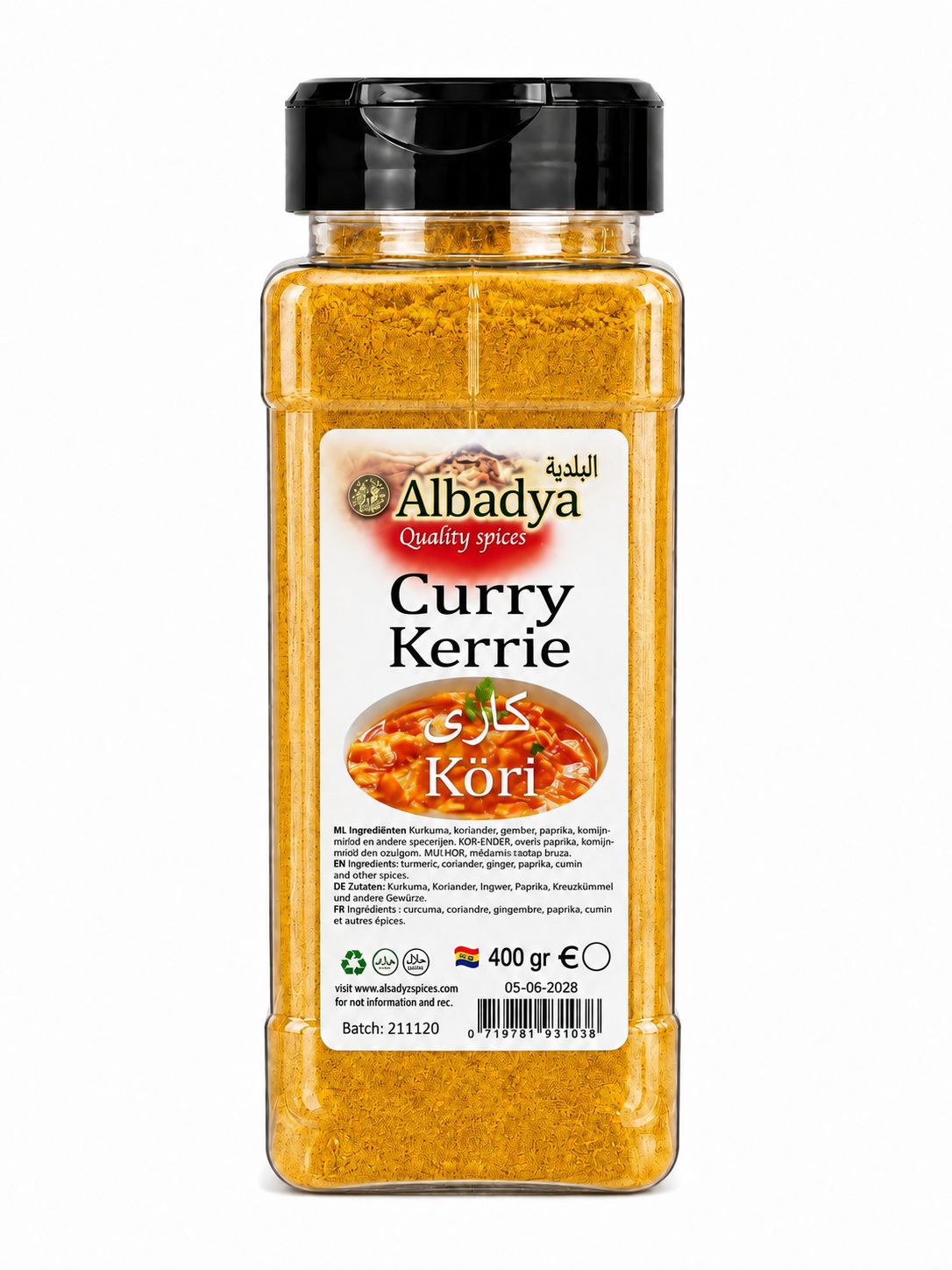 KERRIEPOEDER 400 GR. ALBADYA