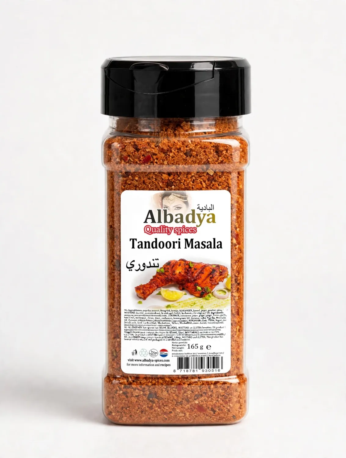X6  TANDOORI KRUIDEN 165 GR. ALBADYA