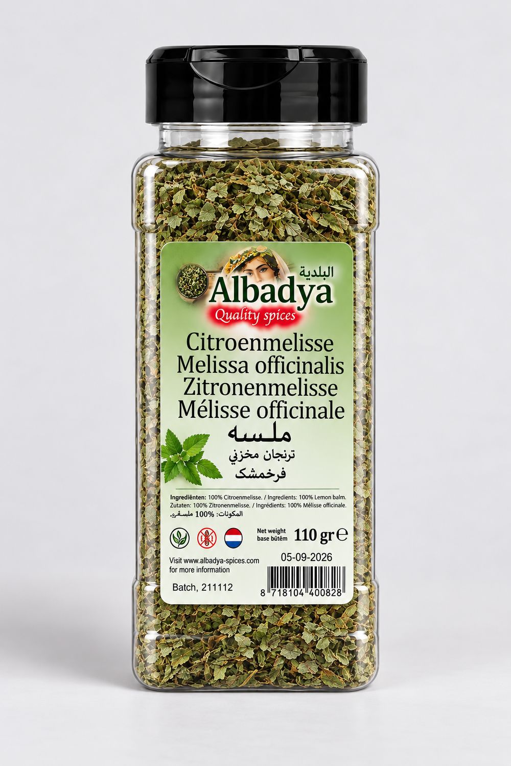 CITROENMELISSE  110 GR. ALBADYA