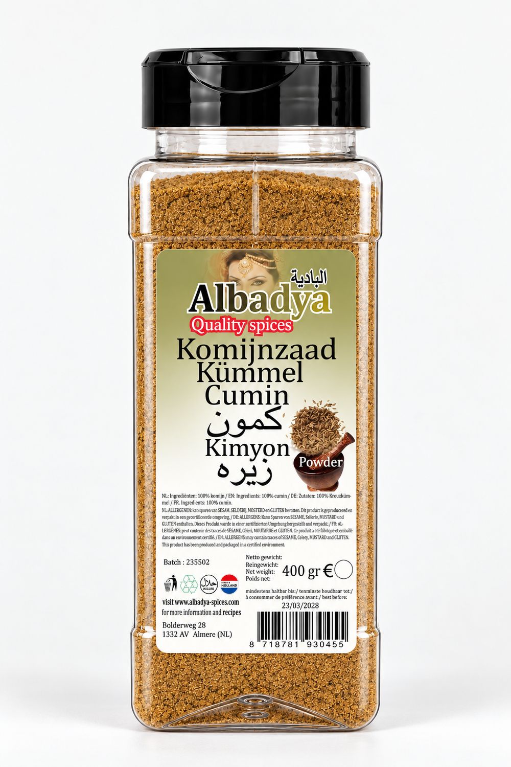 KOMIJN GEM. 400 GR. ALBADYA