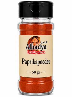 X 8 PAPRIKAPOEDER 50 GR.