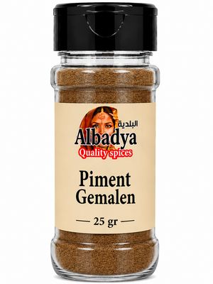 X 8 PIMENT GEMALEN 25 GR.