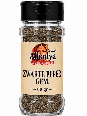 X 8 ZWARTE PEPER GEM 60 GR.