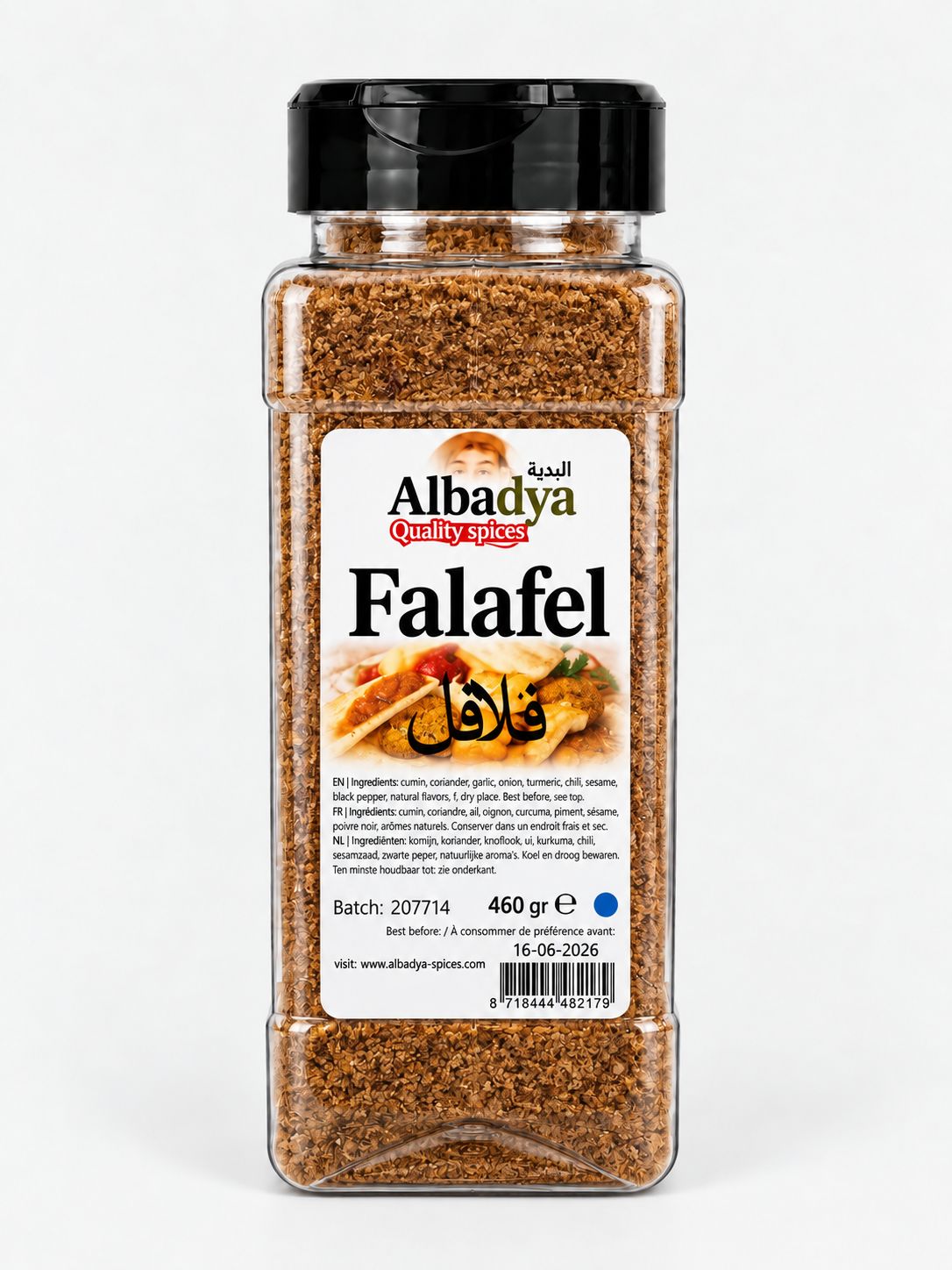 FALAFEL KRUIDEN 460 GR BUS ALBADYA
