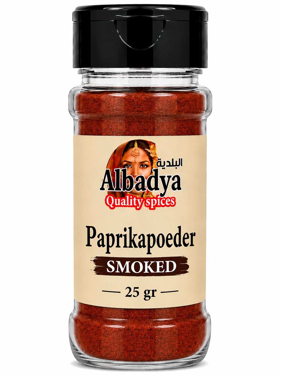 X 8 PAPRIKAPOEDER SMOKED 25 GR.