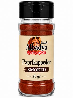 X 8 PAPRIKAPOEDER SMOKED 25 GR.