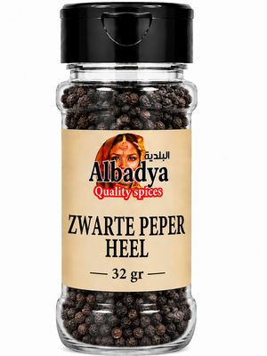 X 8 ZWARTE PEPER HEEL 32 GR