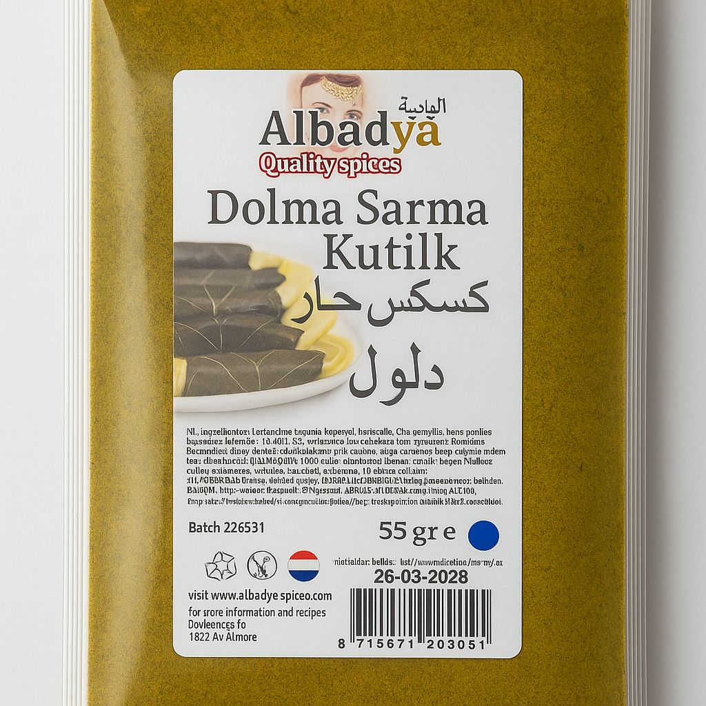 X 10 DOLMEH KRUIDEN 55 GR nummer 2