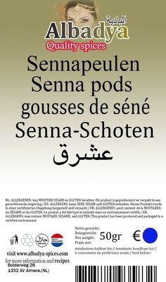 X 20 SENNABLAD 50 GR. 