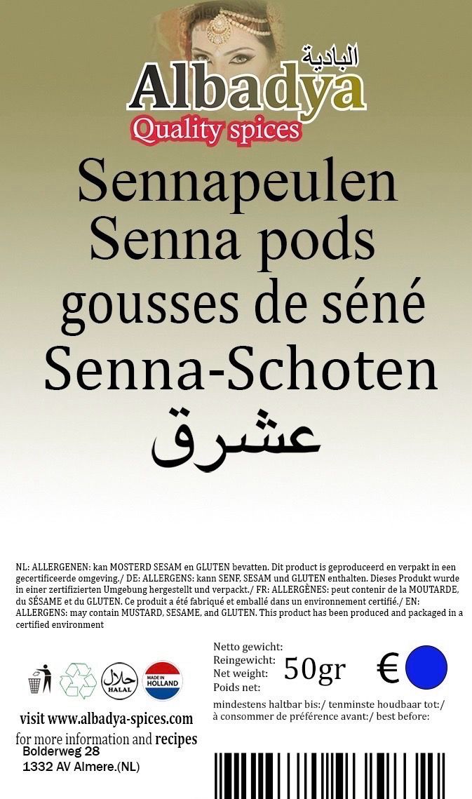 X 10 SENNAPEULEN 50 GR
