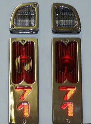 1967 - 1972 CHEVY/GMC Truck Tail Light Insert with 71