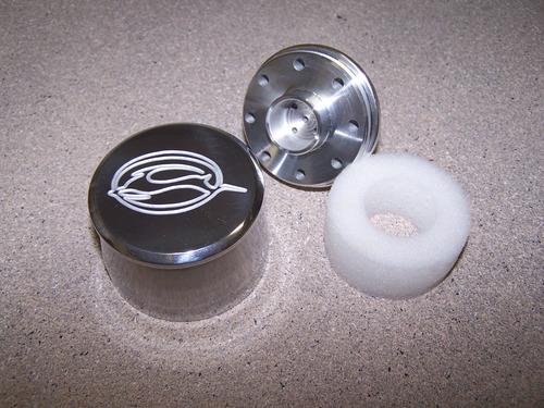 BREATHER POLISHED ALUMINUM WITH IMPALA LOGO