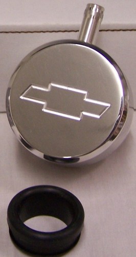 PCV POLISHED ALUMINUM WITH BOWTIE LOGO
