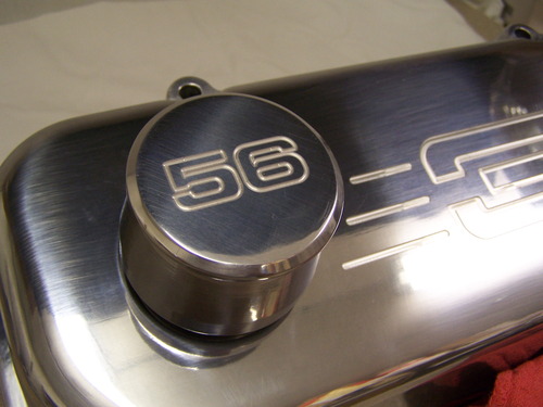 BREATHER POLISHED ALUMINUM WITH 56