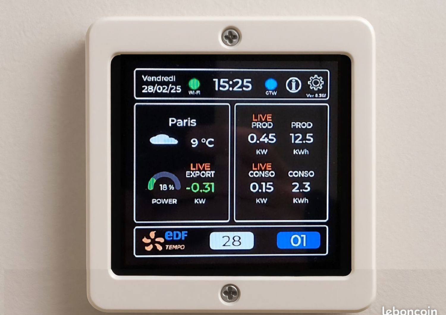 Ecran ( uniquement) et Arduino-S4848S040C Software ( preconfiguré)