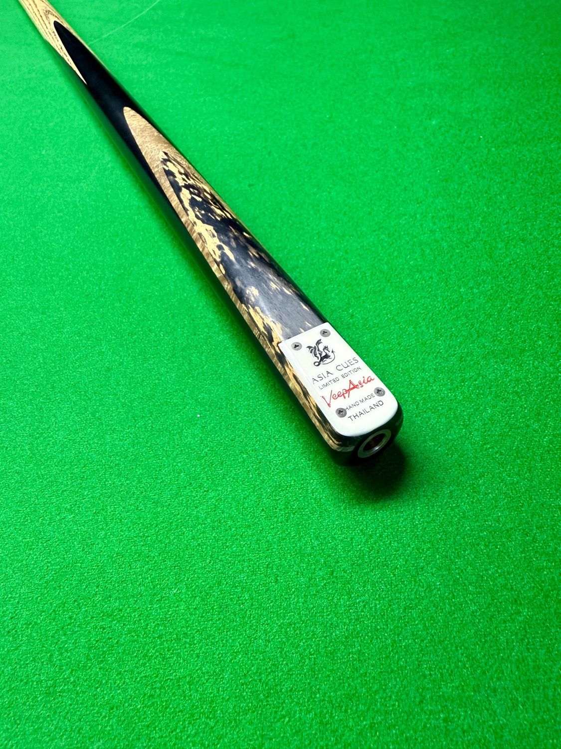 Asia cues 58” 9.4mm brass ferrule 18.2 oz 16.5” balance 29.4mm butt