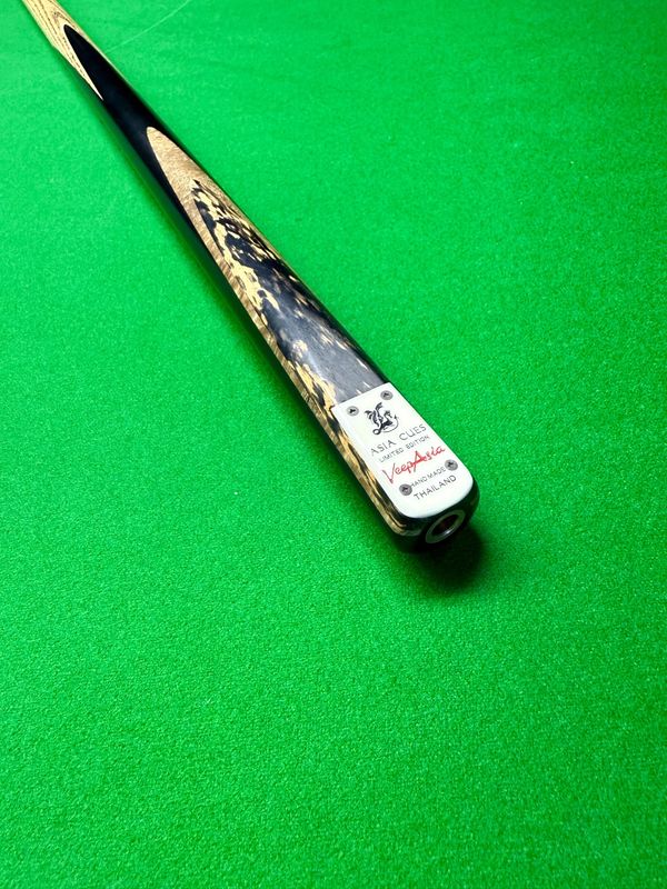 Asia cues 58” 9.4mm brass ferrule 18.2 oz 16.5” balance 29.4mm butt