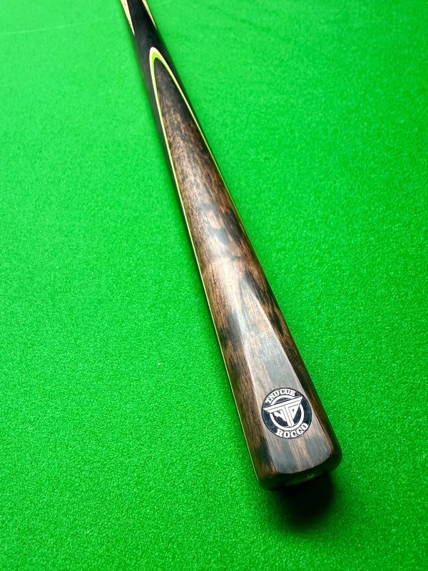TND cues ROCCO 57.5” 9.5mm brass ferrule 18oz 17.5” balance 29.5mm butt