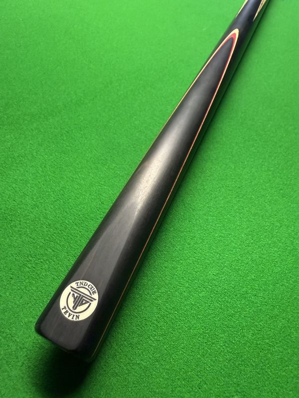 TND cues TEVIN 57.5” 9.4mm brass ferrule 17.9oz 17.3” balance 29.4mm butt