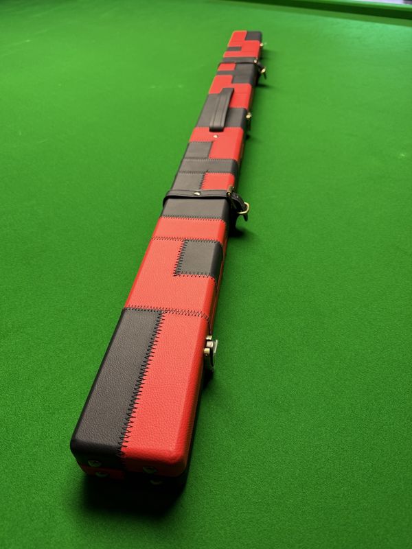 3/4 luxury case - Red &amp; Black