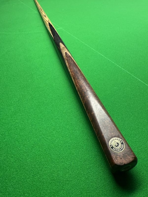 Ultima cues 57.25” 9.4mm brass ferrule 18.1oz 17.25” balance 29.6mm butt