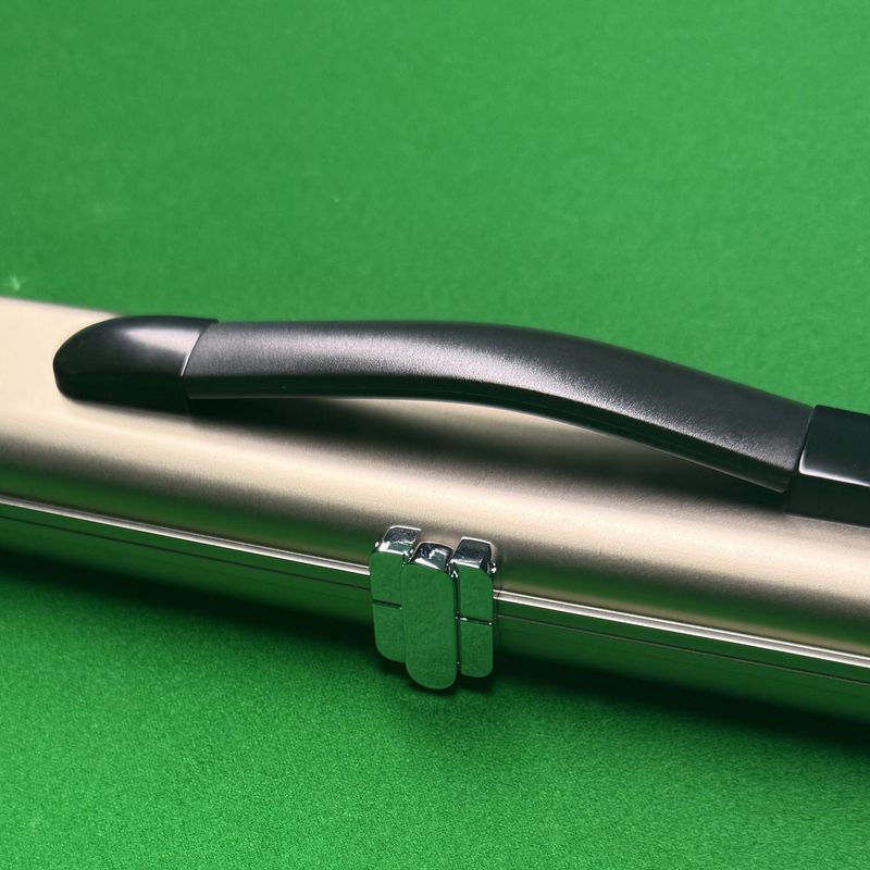 1 piece aluminium case twin slot - Gold