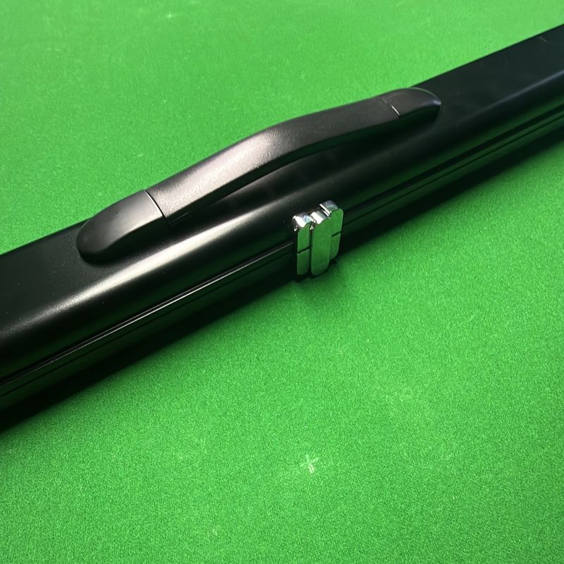1 piece aluminium case twin slot - Black