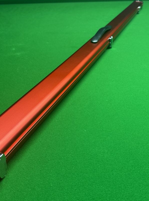 1 piece aluminium case twin slot - Red