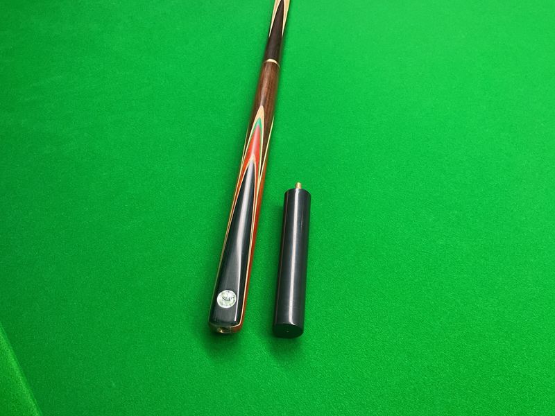 Starter cue + mini butt 57” 9.5mm brass ferrule 17.7oz 16.9” balance 30mm butt