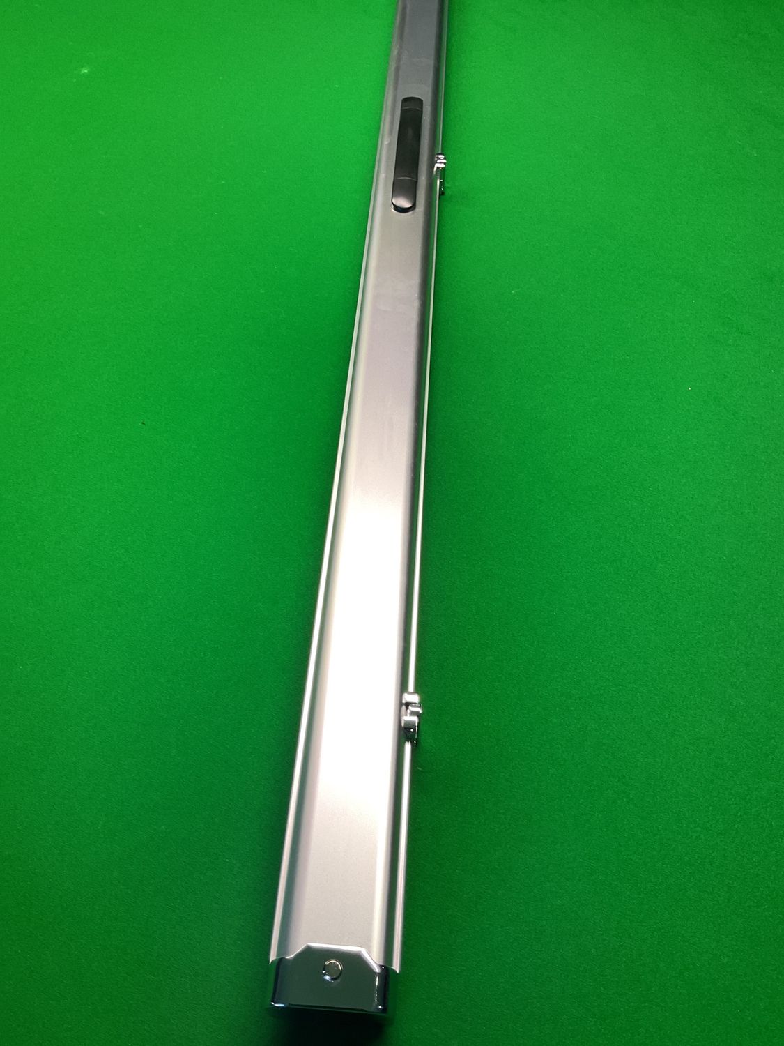 1 piece aluminium case twin slot - Silver