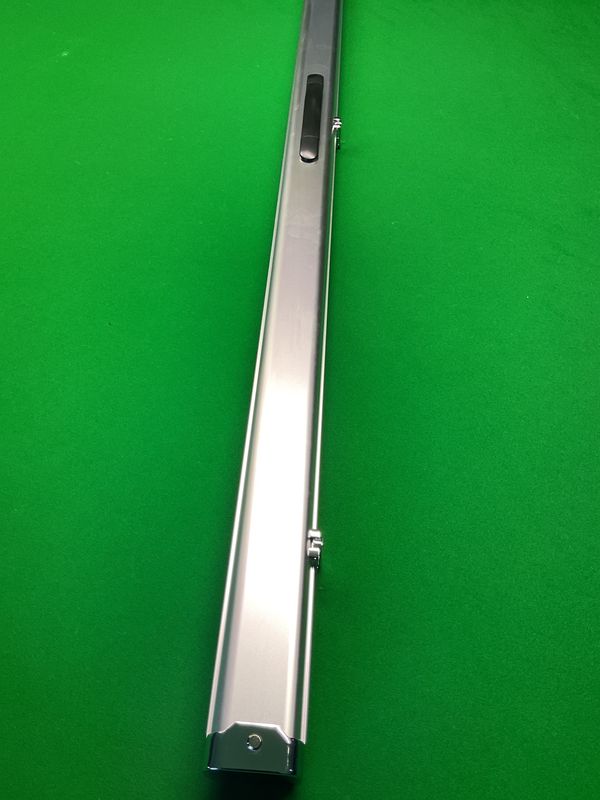 1 piece aluminium case twin slot - Silver