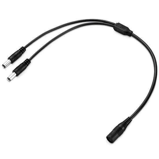 DC Hohlstecker Verteilerkabel 1 auf 2