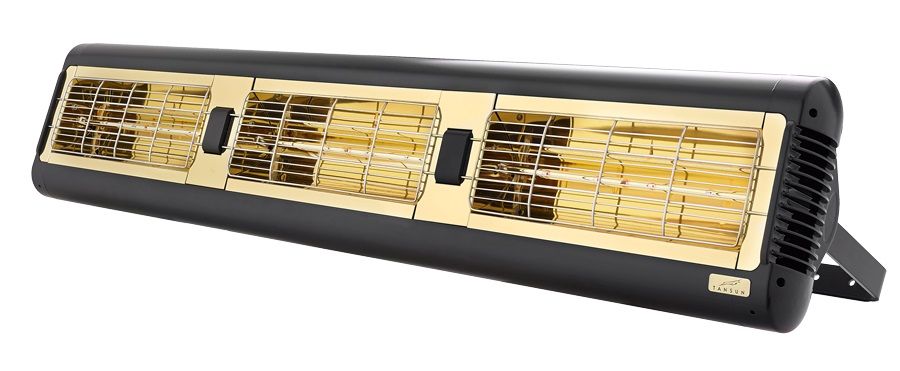 Monaco Triple - Powerful Low Glare Infrared Heater