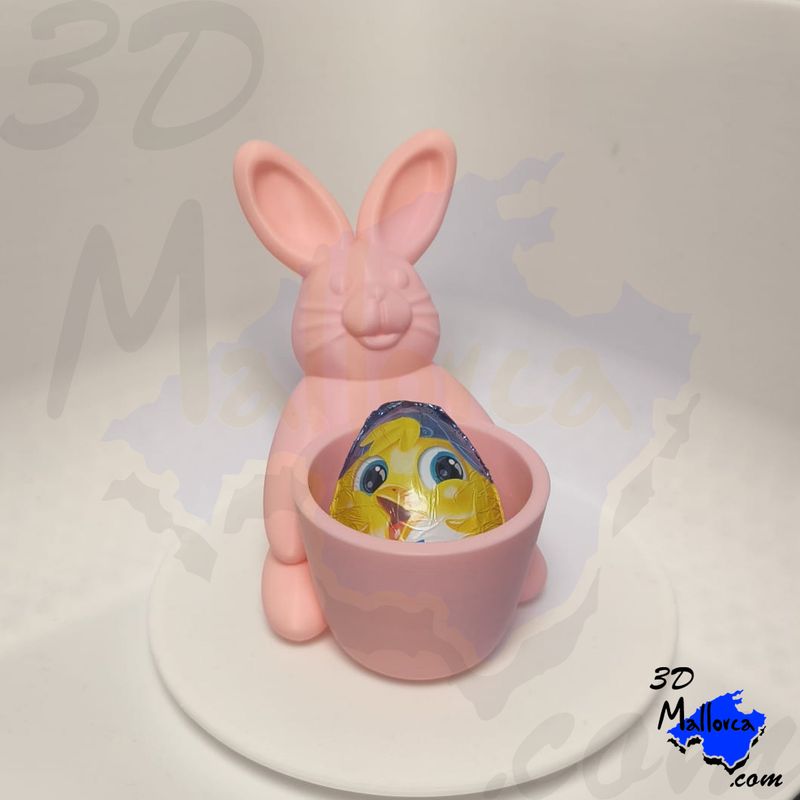 Conejito con Contendedor "Chuches"