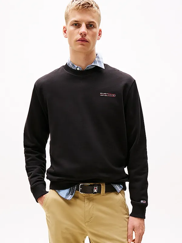 Sudadera de cuello redondo con logo