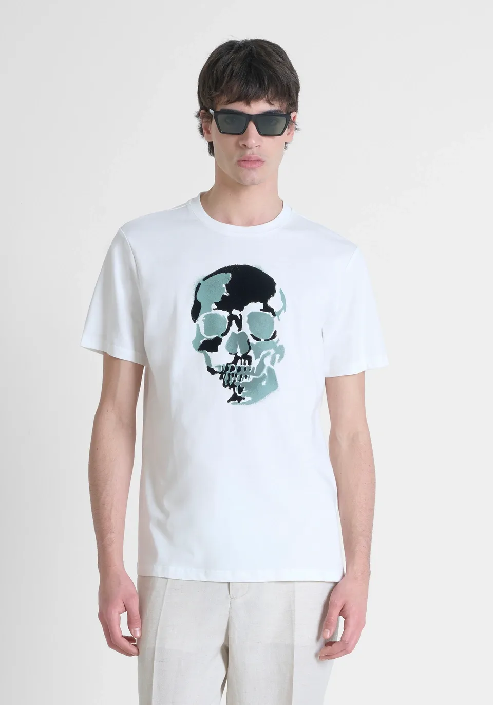 Camiseta Antony Morato con estampado calavera