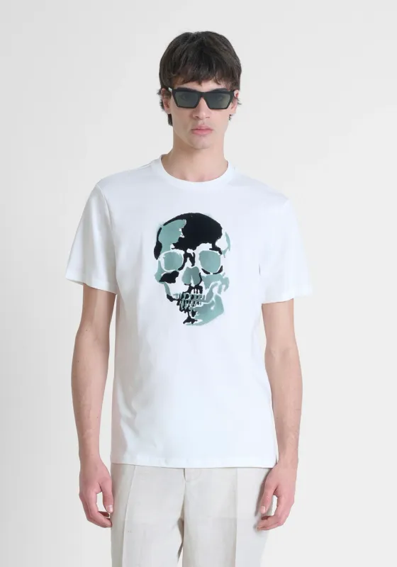 Camiseta Antony Morato con estampado calavera