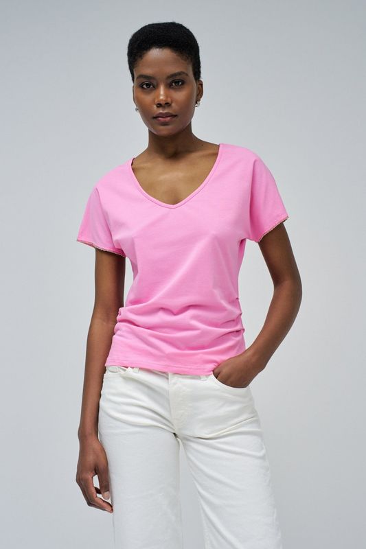 Camiseta Salsa Jeans con frunce
