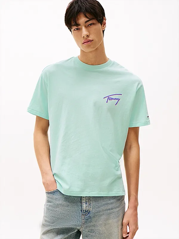 Camiseta con logo Tommy Jeans