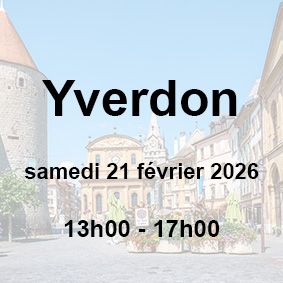 ?Yverdon-les-Bains | Samedi 21 février 2026 | 13h00 -17h00
