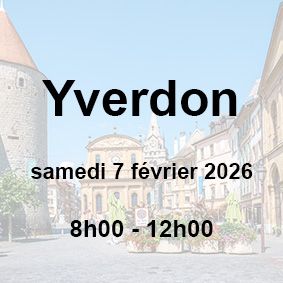 ?Yverdon-les-Bains | Samedi 7 février 2026 | 8h00 -12h00