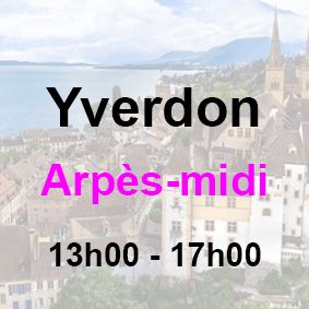 ?Yverdon-les-Bains | Samedi 10 janvier | 13h00 -17h00 ?Yverdon-les-Bains | Samedi 10 janvier | 13h00 -17h00